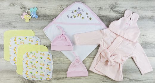 Hooded Towel, Hats, Wash Coths and Robe