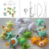 Baby Crib Mobile Colorful Monsters Halloween Decor Hanging Toys Wind-up Musical Crib Mobile Gift